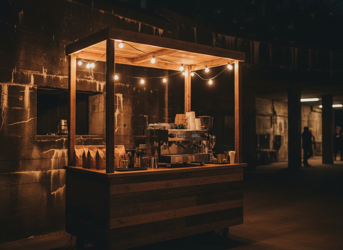 Branderij de Bunker, the roastery shed in Bussum